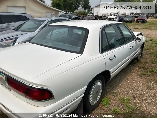 1G4HR52K2WH547815 1998 Buick Le Sabre Limited