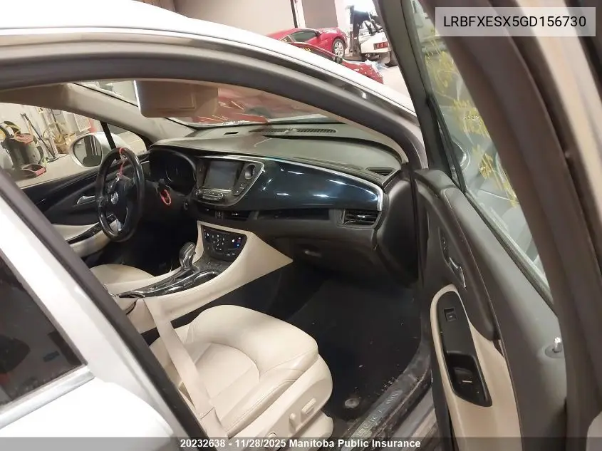 LRBFXESX5GD156730 2016 Buick Envision Turbo