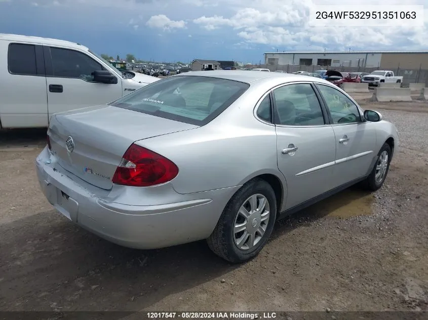 2G4WF532951351063 2005 Buick Allure