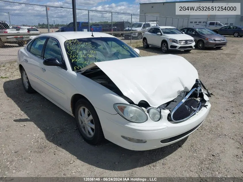 2005 Buick Allure VIN: 2G4WJ532651254000 Lot: 12036145