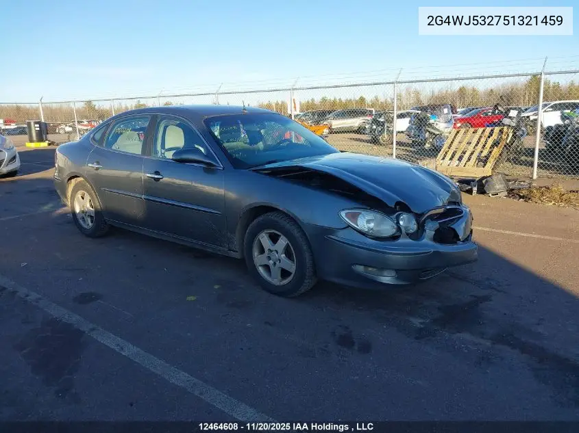 2G4WJ532751321459 2005 Buick Allure Cxl