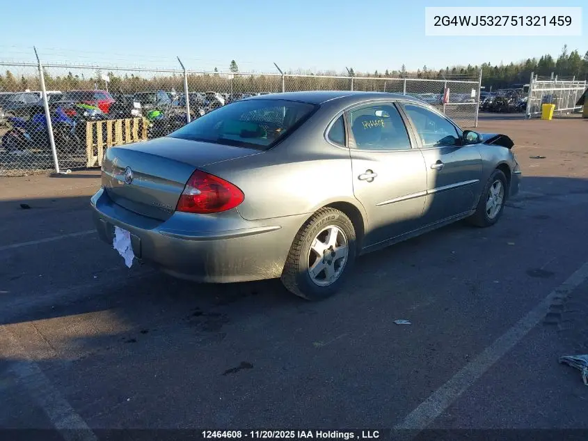 2G4WJ532751321459 2005 Buick Allure Cxl