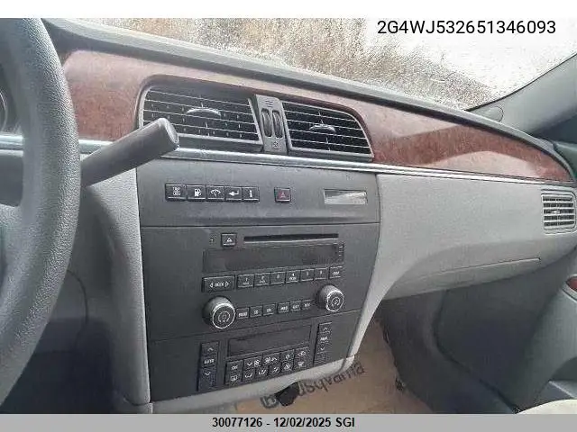 2G4WJ532651346093 2005 Buick Allure Cxl