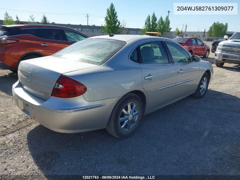 2006 Buick Allure VIN: 2G4WJ582761309077 Lot: 12021763