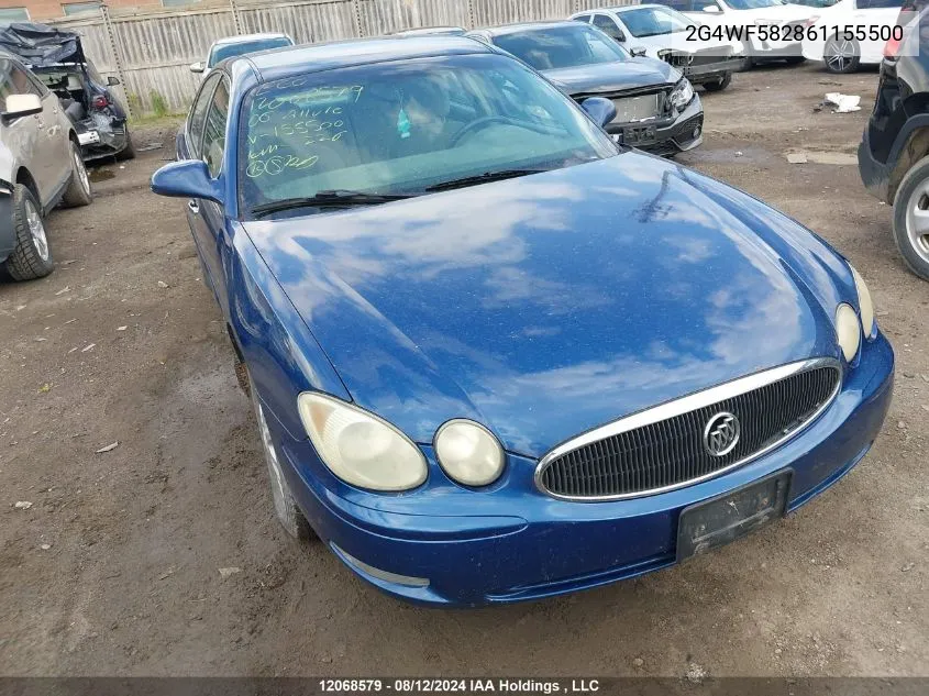 2G4WF582861155500 2006 Buick Allure