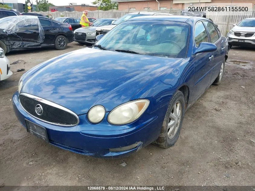 2006 Buick Allure VIN: 2G4WF582861155500 Lot: 12068579