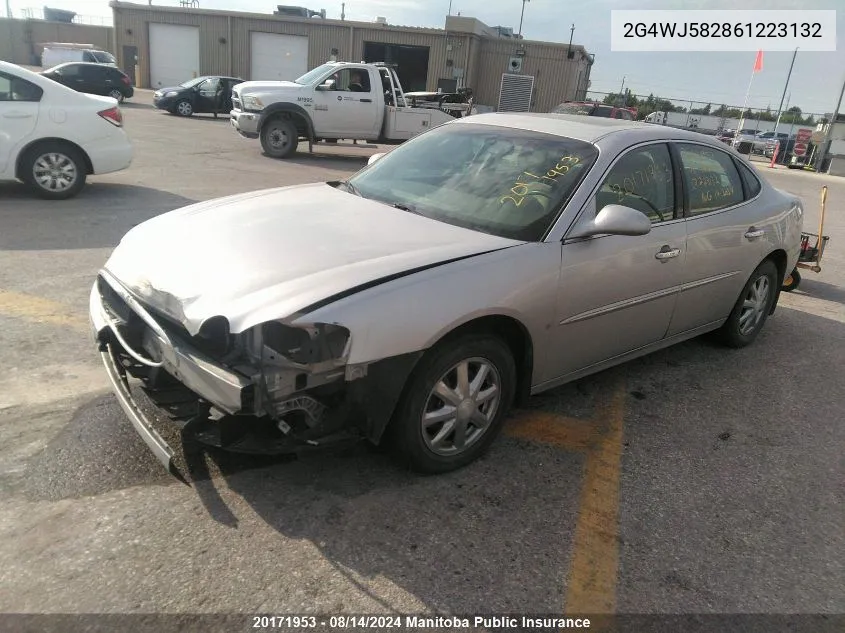 2006 Buick Allure Cxl VIN: 2G4WJ582861223132 Lot: 20171953