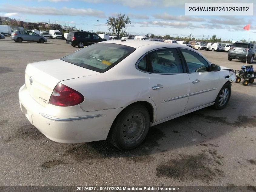 2006 Buick Allure Cxl VIN: 2G4WJ582261299882 Lot: 20176627