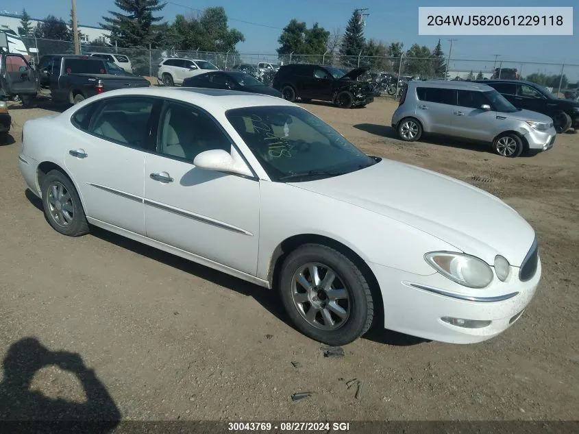 2G4WJ582061229118 2006 Buick Allure Cxl