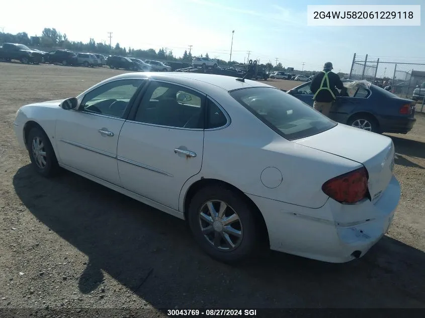 2G4WJ582061229118 2006 Buick Allure Cxl