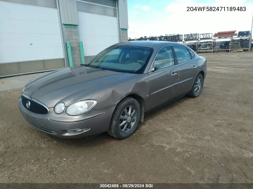 2007 Buick Allure Cx VIN: 2G4WF582471189483 Lot: 30042489