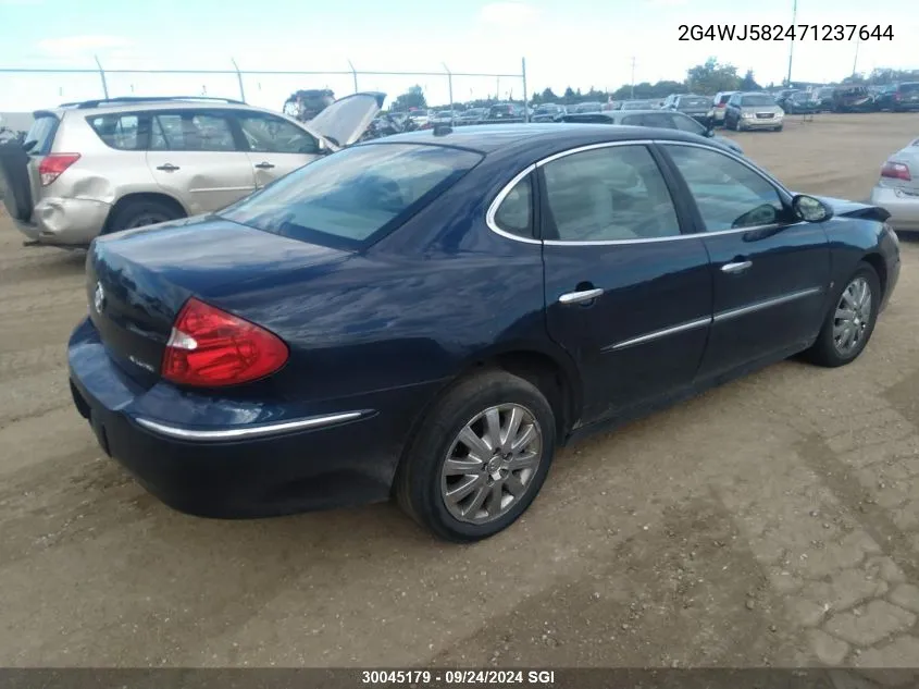 2007 Buick Allure Cxl VIN: 2G4WJ582471237644 Lot: 30045179