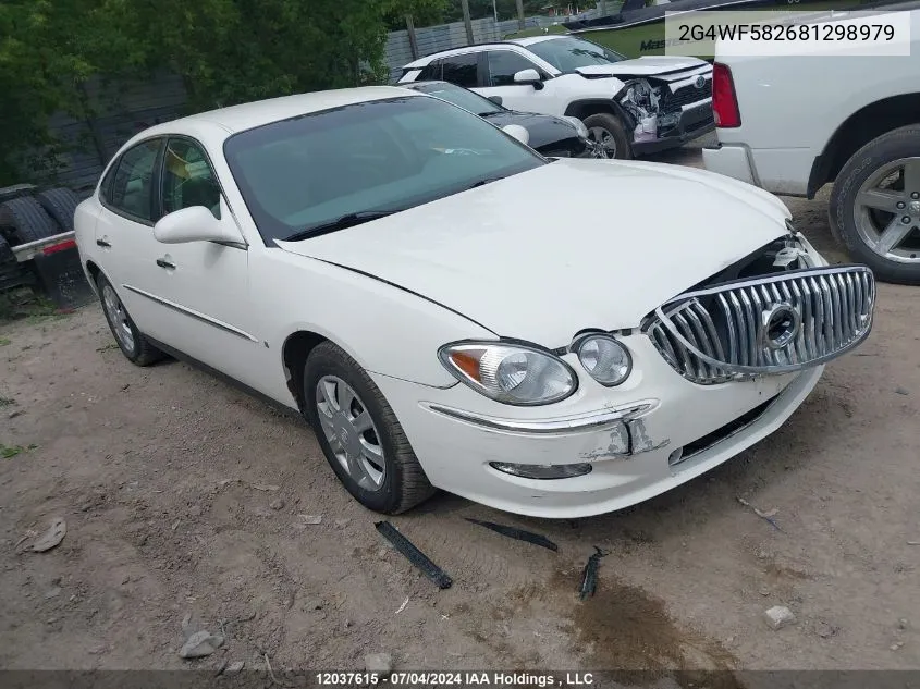 2008 Buick Allure Cx VIN: 2G4WF582681298979 Lot: 12037615