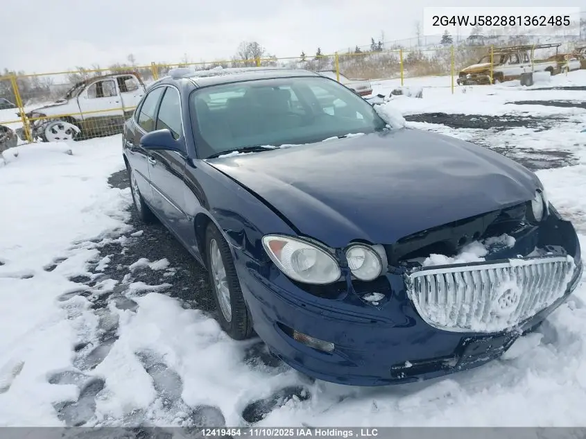 2G4WJ582881362485 2008 Buick Allure Cxl