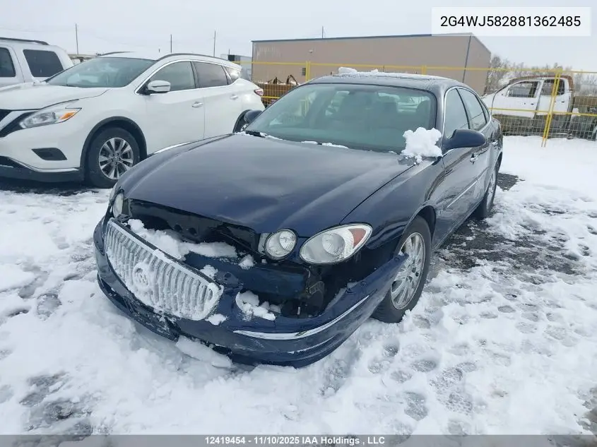 2G4WJ582881362485 2008 Buick Allure Cxl