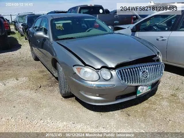 2008 Buick Allure Cx VIN: 2G4WF582181239483 Lot: 20163745