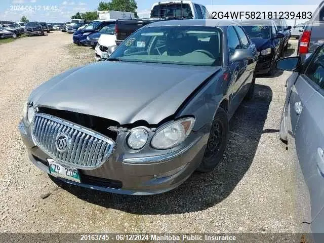 2G4WF582181239483 2008 Buick Allure Cx