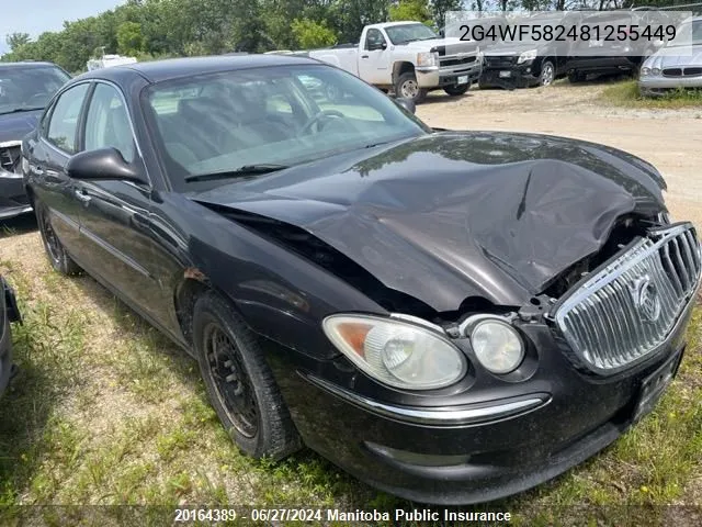 2008 Buick Allure Cx VIN: 2G4WF582481255449 Lot: 20164389