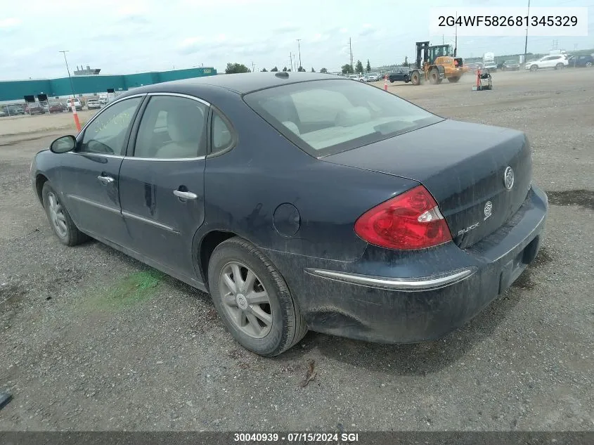 2008 Buick Allure Cx VIN: 2G4WF582681345329 Lot: 30040939