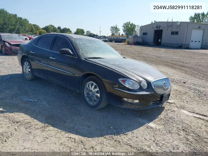 2G4WJ582991118281 2009 Buick Allure