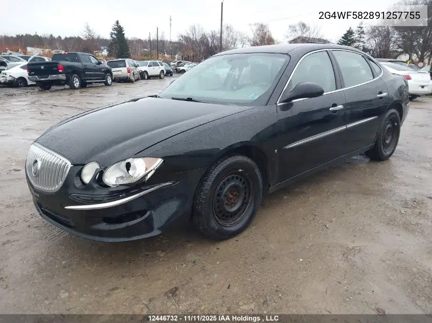 2G4WF582891257755 2009 Buick Allure Cx