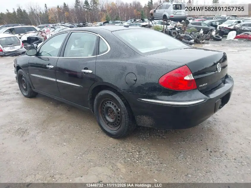 2G4WF582891257755 2009 Buick Allure Cx