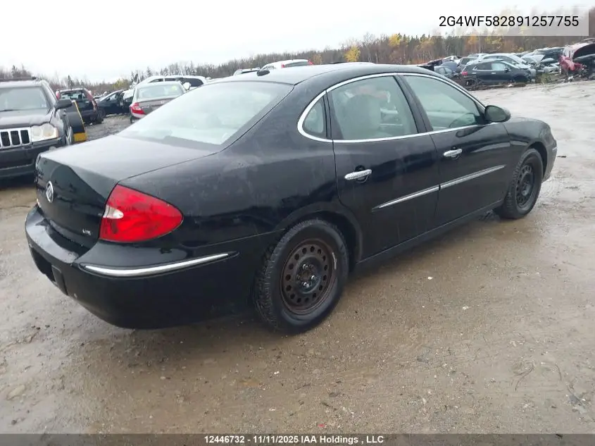 2G4WF582891257755 2009 Buick Allure Cx