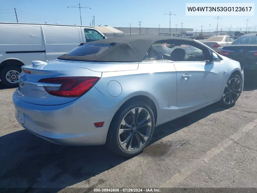 W04WT3N53GG123617 2016 Buick Cascada