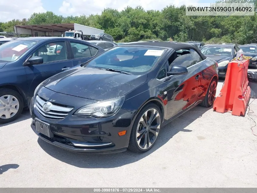 2016 Buick Cascada Premium VIN: W04WT3N59GG146092 Lot: 39981876