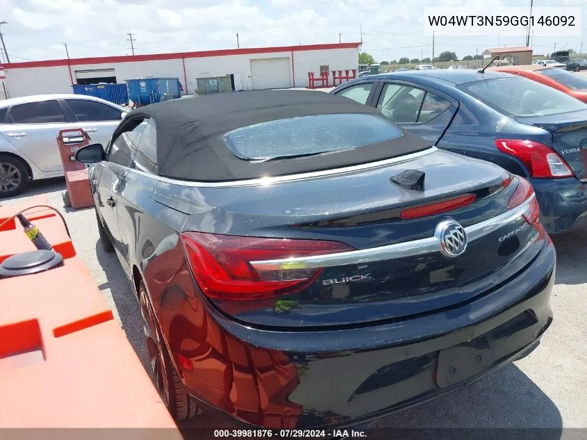 W04WT3N59GG146092 2016 Buick Cascada Premium