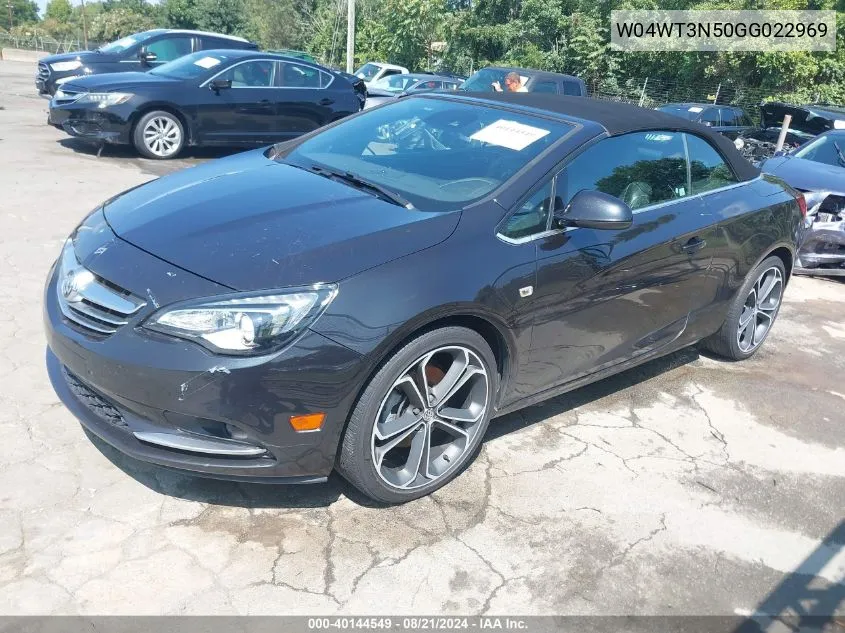 W04WT3N50GG022969 2016 Buick Cascada Premium