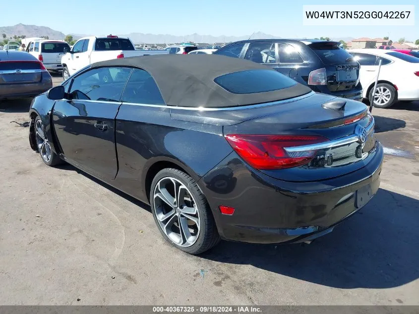 W04WT3N52GG042267 2016 Buick Cascada Premium