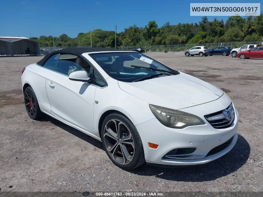 W04WT3N50GG061917 2016 Buick Cascada Premium