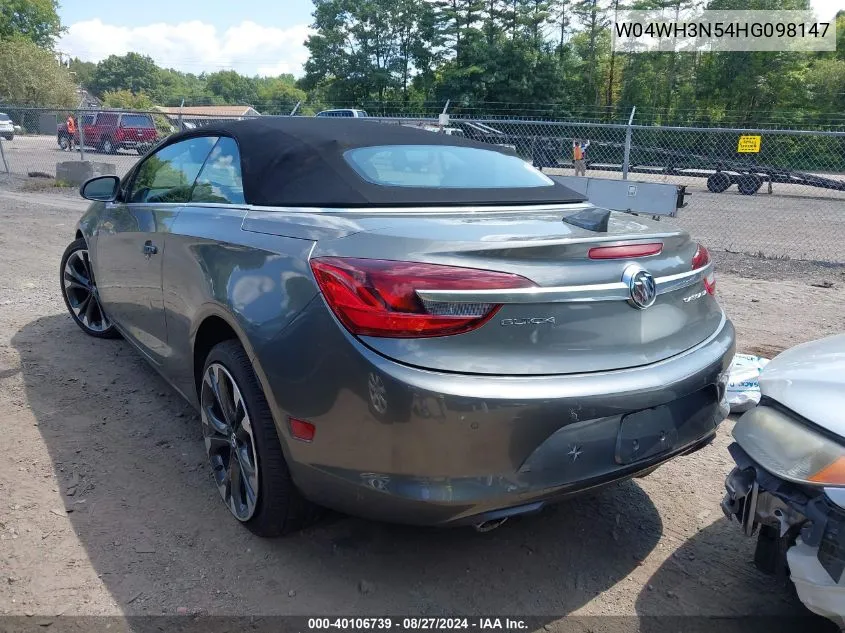 W04WH3N54HG098147 2017 Buick Cascada Premium