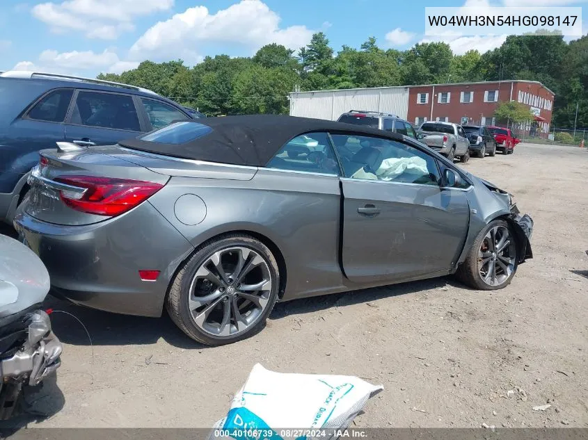 W04WH3N54HG098147 2017 Buick Cascada Premium