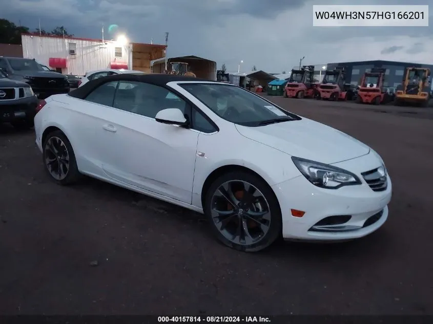 2017 Buick Cascada Premium VIN: W04WH3N57HG166201 Lot: 40157814