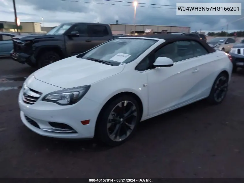 2017 Buick Cascada Premium VIN: W04WH3N57HG166201 Lot: 40157814