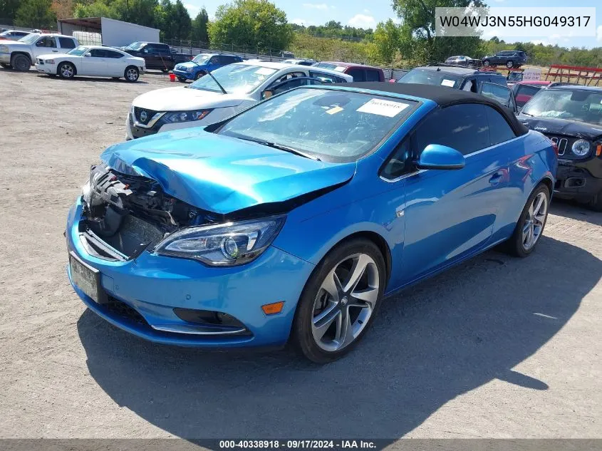 W04WJ3N55HG049317 2017 Buick Cascada Sport Touring