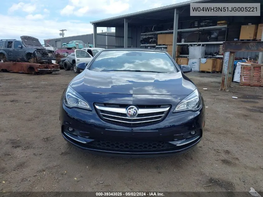 W04WH3N51JG005221 2018 Buick Cascada Premium