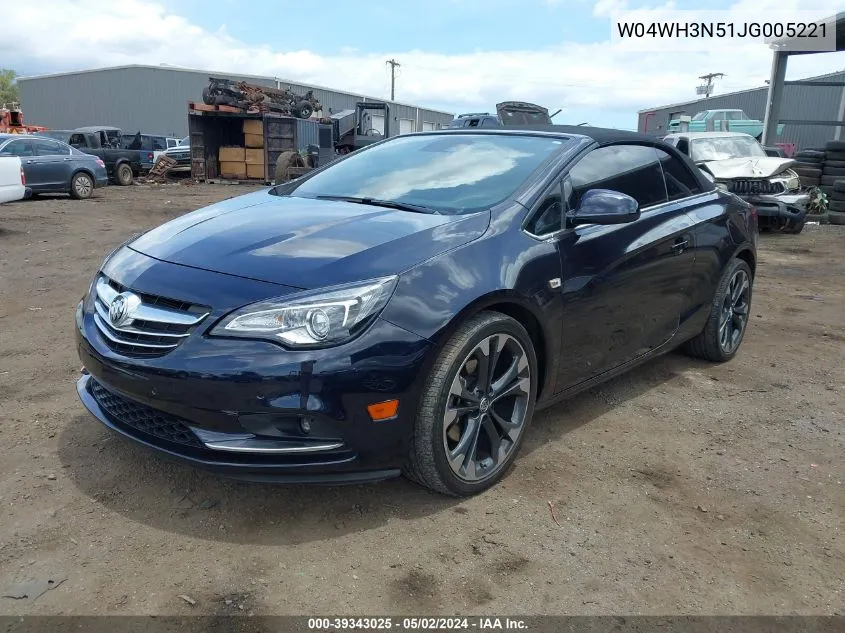 W04WH3N51JG005221 2018 Buick Cascada Premium