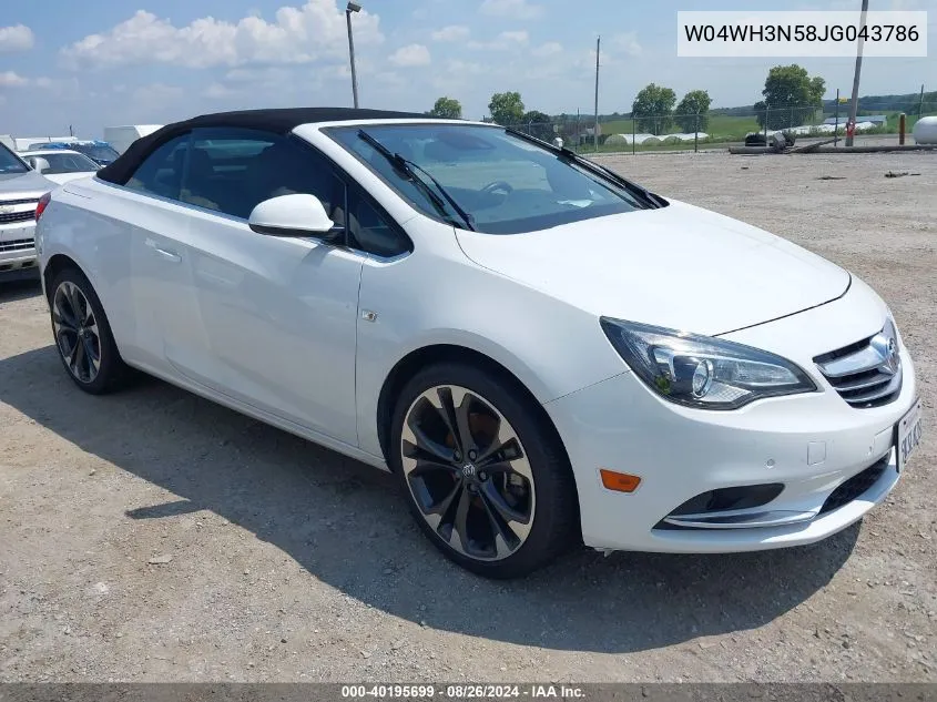 W04WH3N58JG043786 2018 Buick Cascada Premium