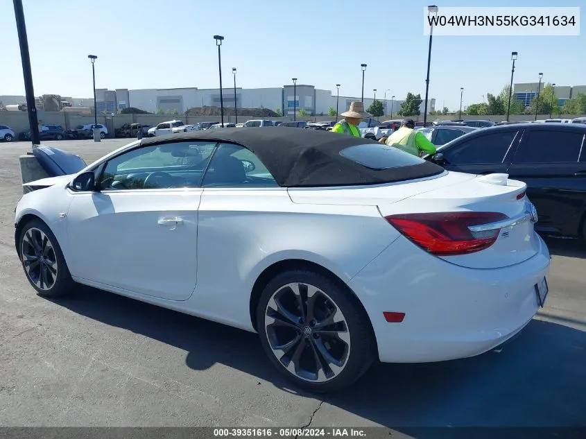 2019 Buick Cascada Premium VIN: W04WH3N55KG341634 Lot: 39351616