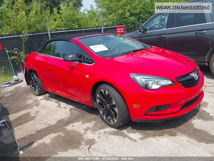 W04WJ3N56KG330260 2019 Buick Cascada Sport Touring