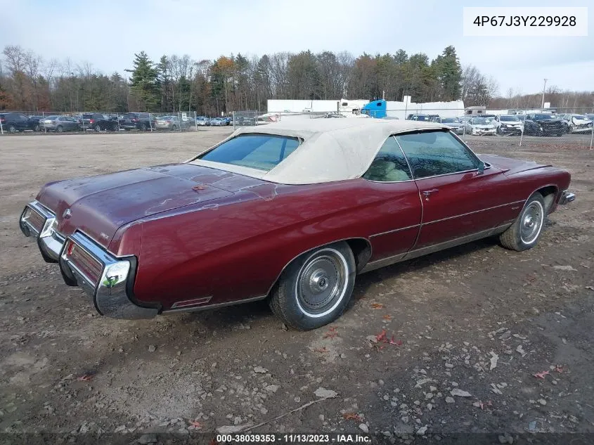 1973 Buick Century VIN: 4P67J3Y229928 Lot: 38039353