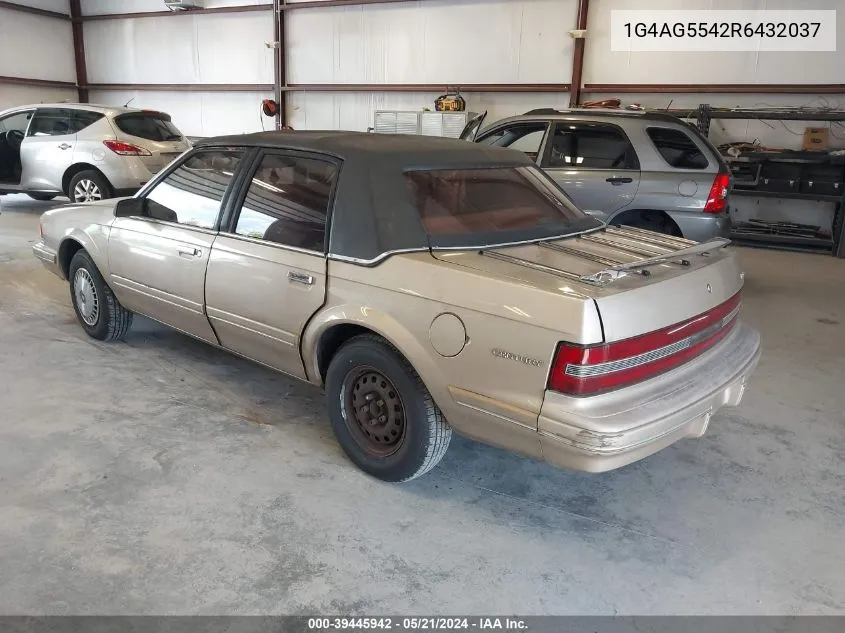 1G4AG5542R6432037 1994 Buick Century Special