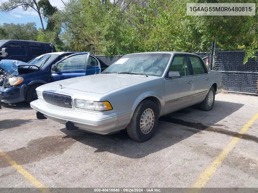 1994 Buick Century Special VIN: 1G4AG55M0R6480815 Lot: 40418840