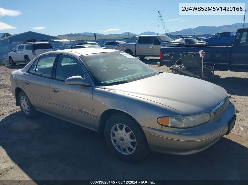 1997 Buick Century Custom VIN: 2G4WS52M5V1420166 Lot: 39628145