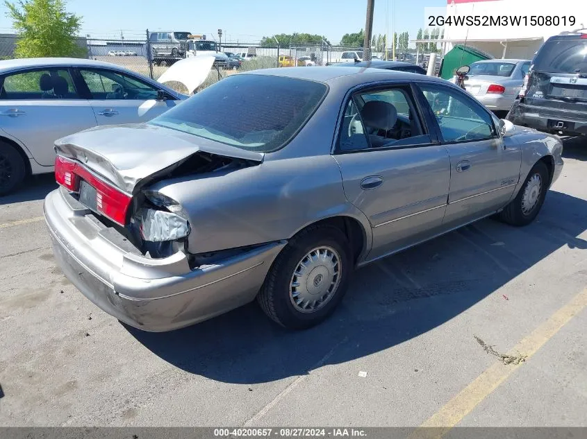 2G4WS52M3W1508019 1998 Buick Century Custom