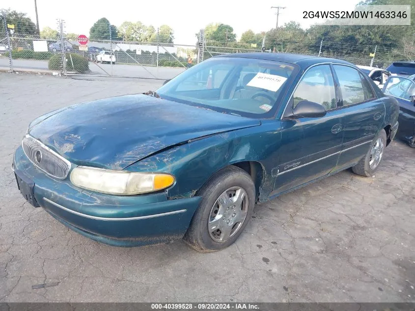 1998 Buick Century Custom VIN: 2G4WS52M0W1463346 Lot: 40399528