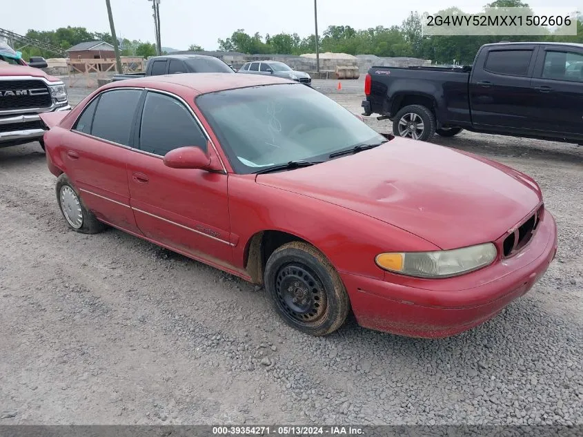 1999 Buick Century Limited VIN: 2G4WY52MXX1502606 Lot: 39354271